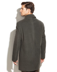 Lauren Ralph Lauren Jake Solid Wool Blend Overcoat