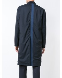 Marni Lightweight Overcoat Blue