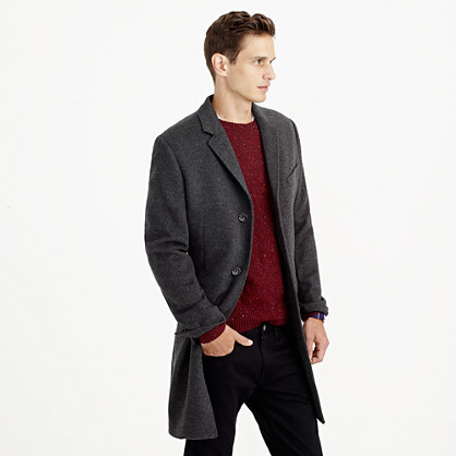 J.Crew Ludlow Topcoat In Wool Cashmere With Thinsulate, $470 | J