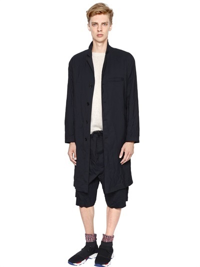 Marni Wrinkled Light Wool Gabardine Overcoat, $1,062 | LUISAVIAROMA ...