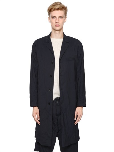 Marni Wrinkled Light Wool Gabardine Overcoat, $1,062 | LUISAVIAROMA ...