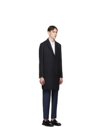 Ermenegildo Zegna Navy Couture Overcoat