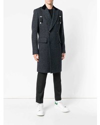 Moschino Overall Tweed Coat