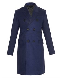 Burberry Prorsum Linen Double Breasted Coat