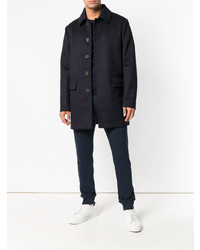 Paolo Pecora Single Breasted Fitted Coat