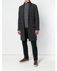 Eleventy Single Breasted Tweed Coat