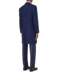 Canali Single Breasted Wool Overcoat
