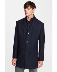 John Varvatos Star Usa By Wool Cashmere Overcoat