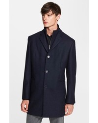 John Varvatos Star Usa Wool Cashmere Overcoat