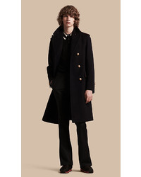 Burberry Technical Wool Military Overcoat