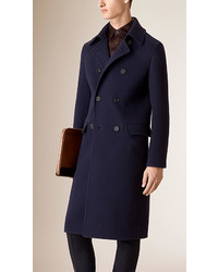 Burberry Unlined Wool Overcoat