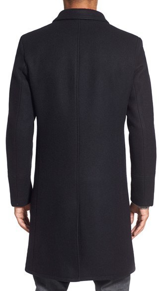 Schott NYC Wool Blend Officers Coat, $420 | Nordstrom | Lookastic