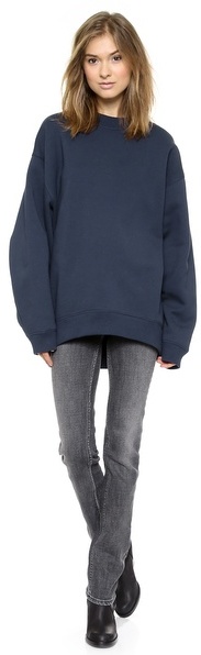 Acne Studios Beta Fleece Pullover, $240 | shopbop.com | Lookastic