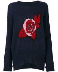 Markus Lupfer Erin Oversized Rose Sweater