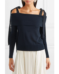 Adeam Off The Shoulder Med Knitted Sweater