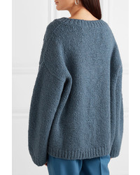 Bottega Veneta Oversized Wool And Alpaca Blend Sweater