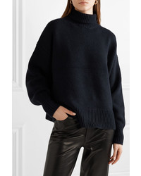 The Row Pheliana Oversized Cashmere Turtleneck Sweater