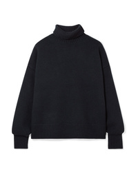 The Row Pheliana Oversized Cashmere Turtleneck Sweater