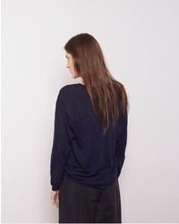 3.1 Phillip Lim Slouchy Colorblocked Pullover