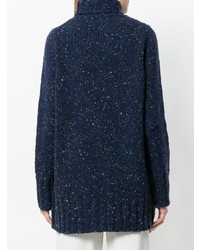 The Row Speckled Mock Neck Jumper