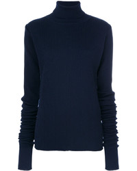 Y/Project Y Project Roll Neck Ribbed Jumper