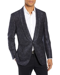 Hickey Freeman Classic Fit Paisley Dinner Jacket