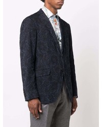 Etro Embroidered Tailored Blazer