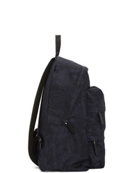 Etro Navy Paisley Backpack