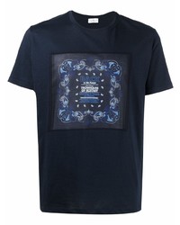 Etro Bandana Print Cotton T Shirt