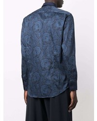 Etro Long Sleeved Paisley Print Shirt