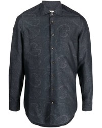 Etro Paisley Print Button Up Shirt