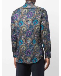 Etro Paisley Print Cotton Shirt