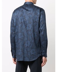 Etro Paisley Print Cotton Shirt