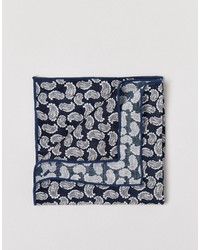 Selected Homme Paisley Pocket Square