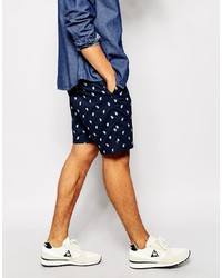 Penfield Shorts With Paisley Print