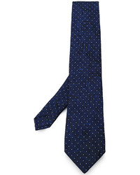 Etro Paisley Pattern Dotted Tie