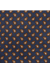 Dunhill Paisley Print Mulberry Silk Tie