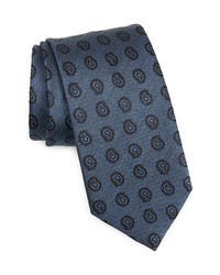 Brioni Standard Silk Tie In Blue Multi At Nordstrom