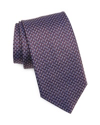 Brioni Standard Silk Tie In Bluered At Nordstrom