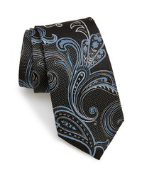 Nordstrom Men's Shop Terry Paisley Silk X Long Tie