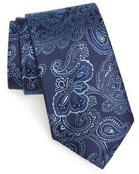 Nordstrom Shop Colorful Paisley Silk Tie