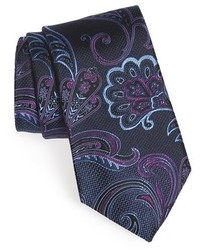 Nordstrom Shop Large Paisley Silk Tie