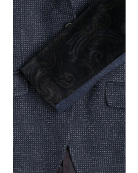 Etro Cotton Blazer With Wool