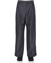 Giorgio Armani 27cm Wool Linen Blend Pants
