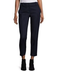 The Row Blake Stretch Cotton Ankle Pants