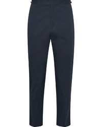 Theory Borough Cotton Blend Twill Trousers