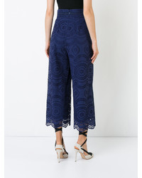 Zimmermann Broderie Anglaise Cropped Trousers