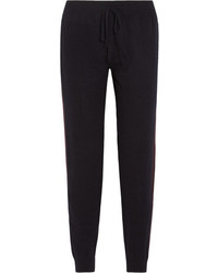 Chinti and Parker Cashmere Track Pants Navy