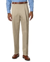 Brooks Brothers Country Club Better Cotton Pleat Front Trousers