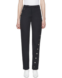 Courreges Courrges Navy Twisted Button Trousers